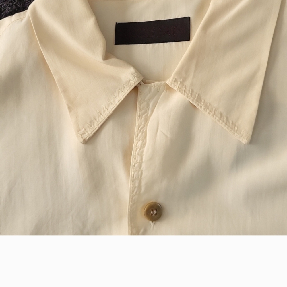 Nicole Farhi Silk Mens 16 Large